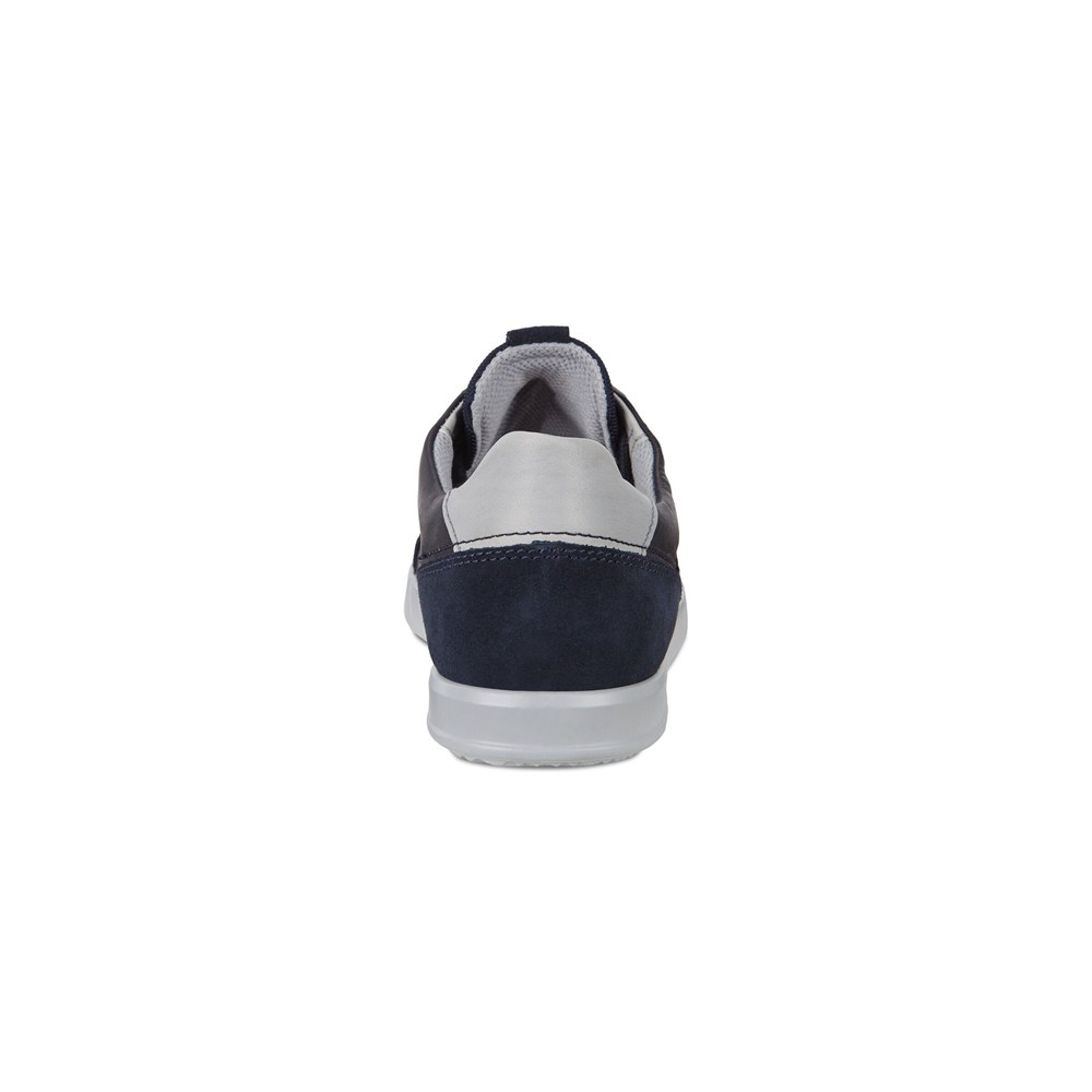 ECCO Mens Sneakers Navy - Collin 2.0 - HND-738920